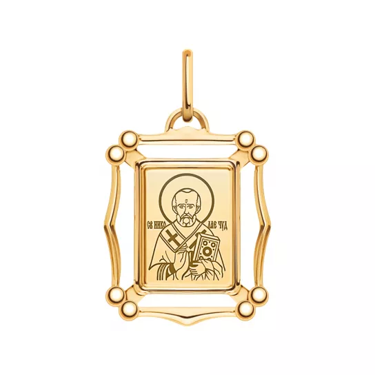 Икона из золота