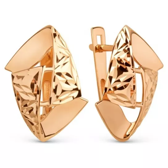 Серьги из золота