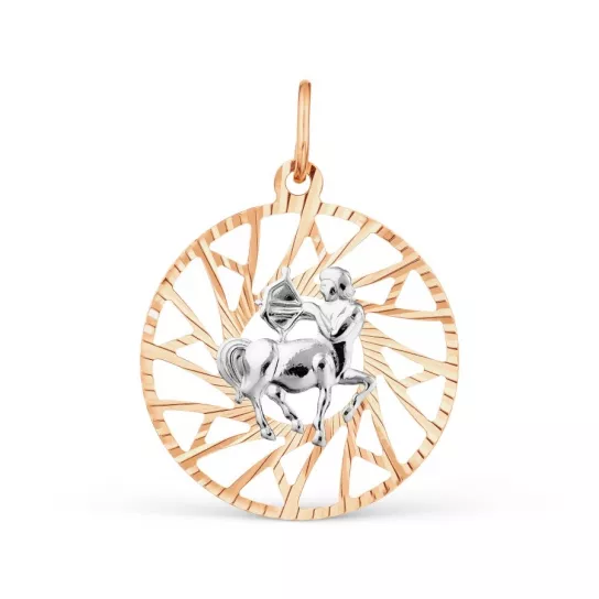 Подвеска зодиак из золота