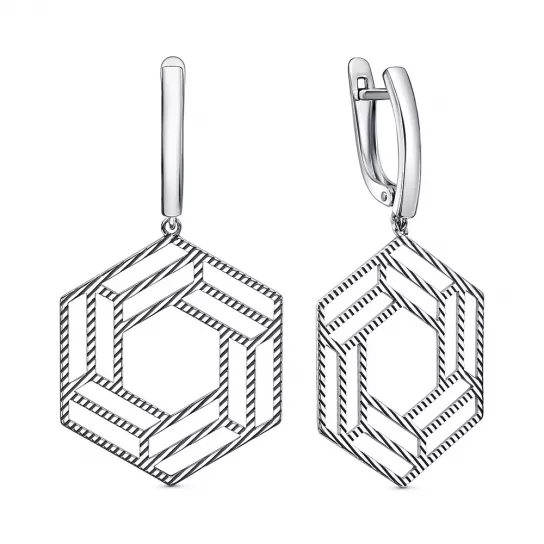 Серьги из серебра