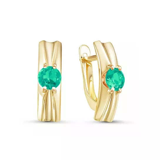 Серьги из золота