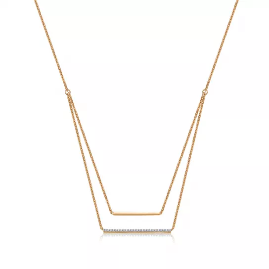 Колье с бриллиантами из золота