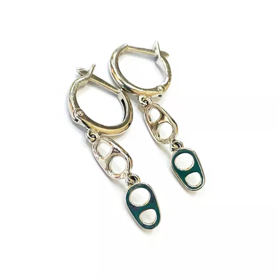 Серьги из серебра