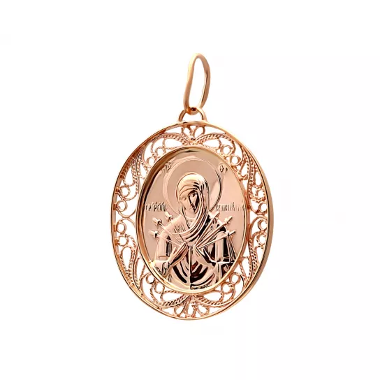 Икона из золота