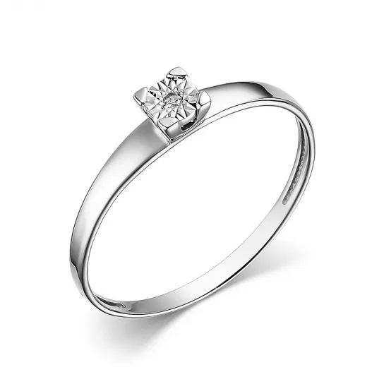 Кольцо с бриллиантами из золота