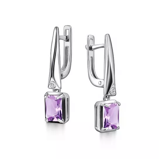 Серьги из серебра