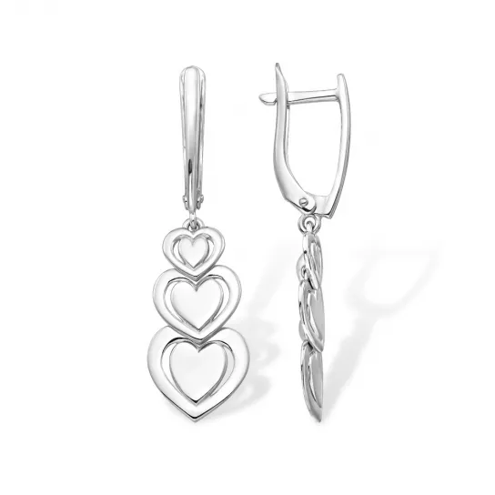 Серьги из серебра