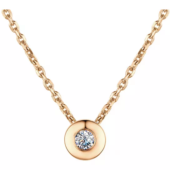 Колье с бриллиантами из золота