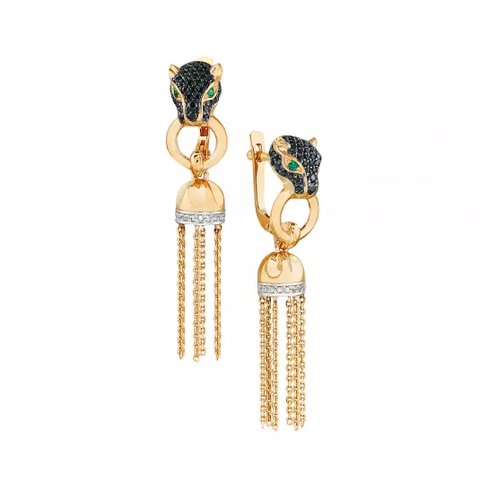 Серьги из золота