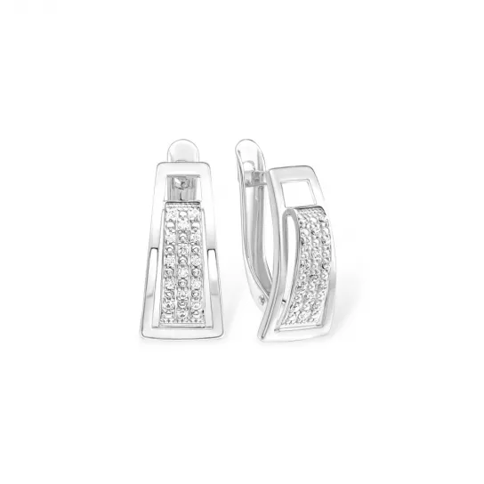 Серьги из серебра