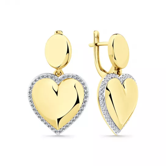 Серьги из золота