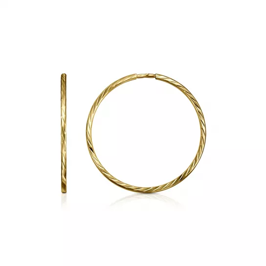 Серьги-продевки из золота