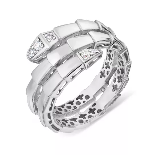 Кольцо с бриллиантами из золота