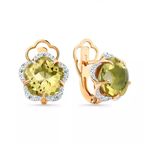 Серьги из золота